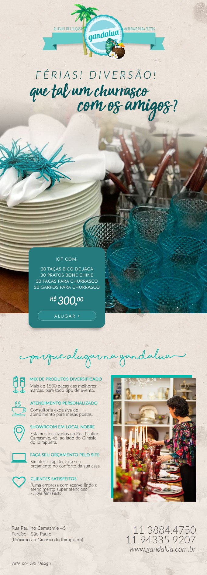 News Gandalua Kit Churrasco