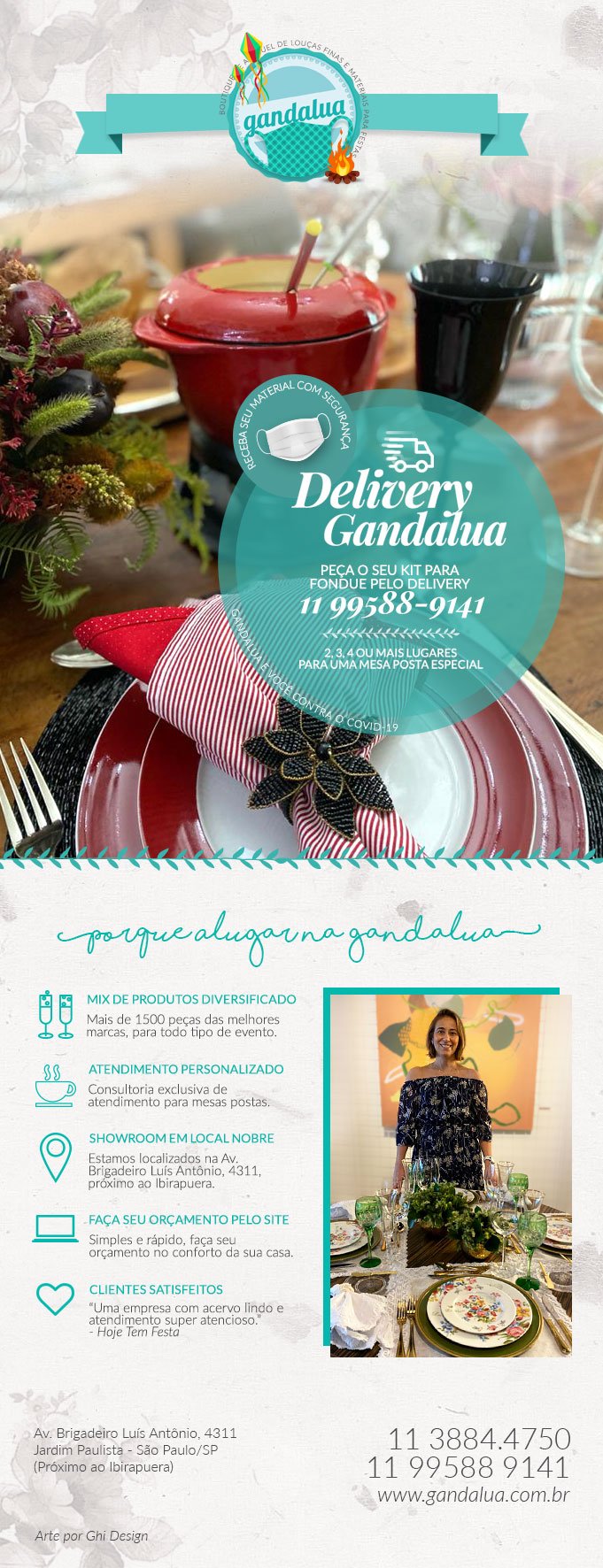 Inverno Pede Uma Noite De Fondue! Alugue Seu Kit Completo Pelo Delivery Gandalua