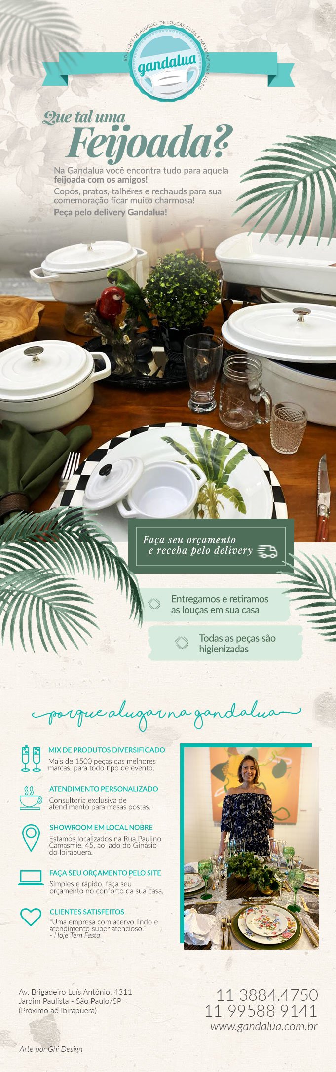 Alugue Rechauds, Taças E Pratos Para Uma Deliciosa Feijoada Com Os Amigos